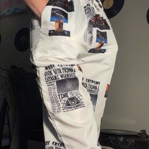 Sheer Space Themed Pants